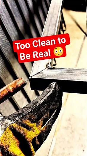 This MIG Weld is Too Perfect 😳🔥 (Watch Till End) #welding #metalwork #fabrication #welder