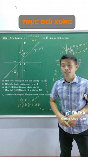 Trục Đối Xứng Của Đồ Thị Hàm Số Phân Thức