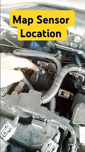 How to Locate Map Sensor Location#mapsensor #cardriving