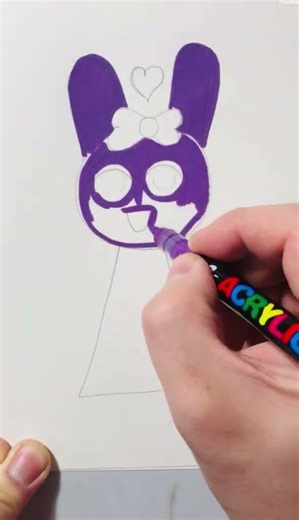 Sprunki is very easy and quick to draw #asmr #art #sprunki #coloring #kids