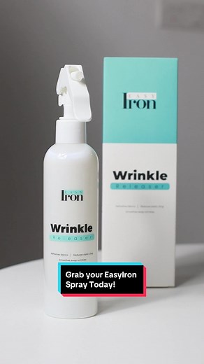 Easiest Way to Iron Clothes with EasyIron Spray