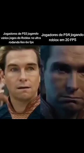 Jogadores de PS4 e PS5 em Roblox: Comparativo de FPS