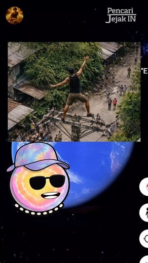 “STOP Scroll! Ada Orang Joget di Atas Tiang Listrik?! 😱❤ | Google Earth