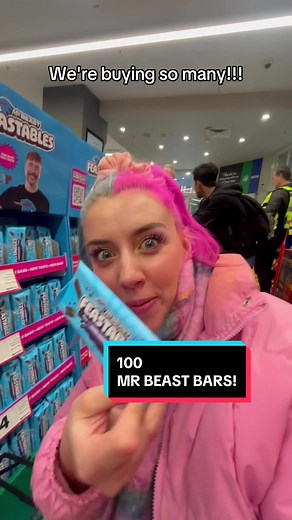 Buying 100 Feastables Bars! I BOUGHT 100!! Get the Best Mr Beast Feastables Chocolate Bars