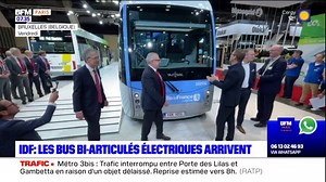 64K views · 1K reactions | 30 bus bi-articulés et électriques seront déployés en Île-de-France l'été prochain | BFM Paris Île-de-France | Facebook