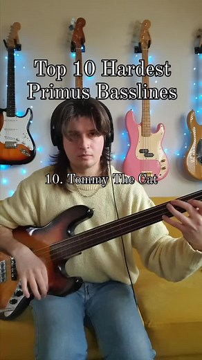 Top 10 Hardest Primus/Les Claypool Bass Lines Played by Player of the Week