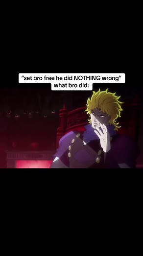 i wish he did that to jotaro #jojosbizarreadventure#diobrando#fyp#viral