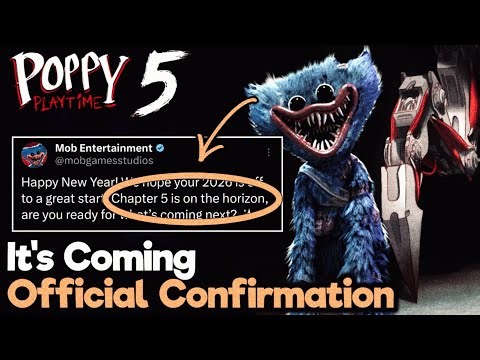 Poppy Playtime Chapter 5 is OFFICIALLY on the Horizon | New Official CONFIRMATION by Developers