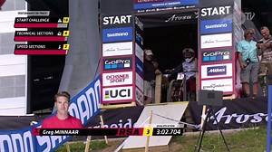 📺You know you want to re-watch Greg Minnaar's winning run in Lenzerheide🇨🇭 You're welcome 😁 | UCI Mountain Bike