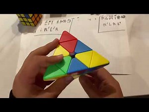 Easiest way to solve a pyraminx by Alec Huynh.