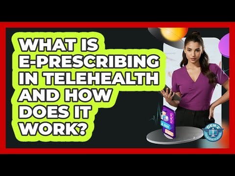 What Is E-prescribing In Telehealth And How Does It Work? - Gen Z Telehealth Guide