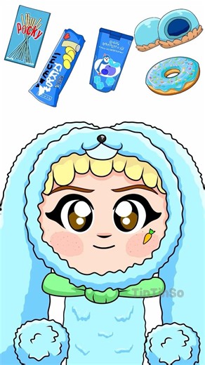 BLUE Food Wakuku MUKBANG (WAKUKU ROBLOX) #animation #mukbang #shorts