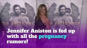 Jennifer Aniston is fed up with all the pregnancy rumors! | Extra