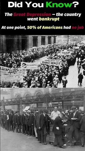 The Great Depression | #history #usa1930