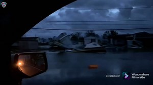 Structural damage and debris left behind in Hurricane Ida aftermath