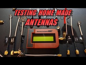 Testing Home Made 5.8ghz Antennas