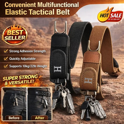 COD✨Hot Sale✨Quick Adjustment✨ Multi-functional Velcro Waist Belt For Lazy People / Outdoor Leisure Portable Elastic Waist Belt / Unisex Velcro Edge Elastic Waist Belt / Durable Nylon Everyday Elastic Waist Belt | Lazada PH