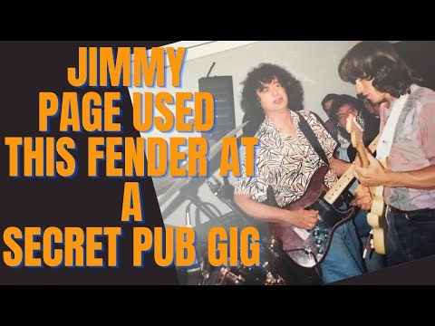 Jimmy Page Stage Used 1979 Fender Strat - Led Zeppelin