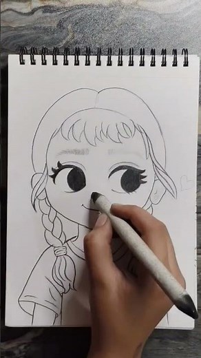 “Pretty Girl💃💃 Aesthetic Sketch Idea”