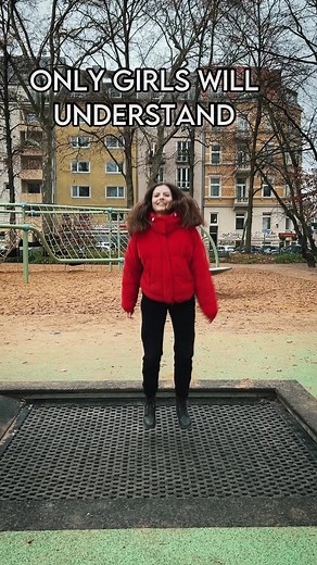 Trampoline Fun: Girls Jumping in Dresses