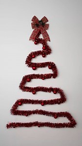 Wall Tinsel Christmas Tree 🎄 | Magic Hands Creations