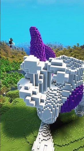 Mewtwo Build Challenge Minecraft Pokemon Organic 🤯