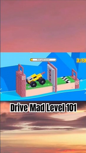 Drive Mad Level 101 #games #fancade #gaming #poki #gameplaydrivemad