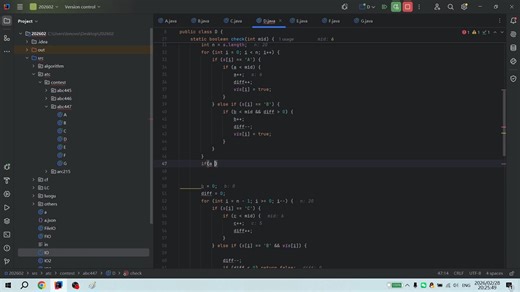 AtCoder Beginner Contest 447