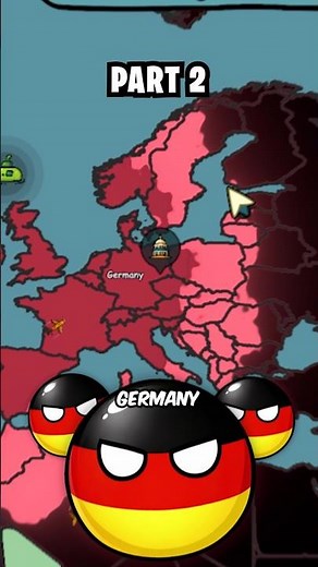 What If Germany 🇩🇪 Won Every War? (PART 2) #countryballs