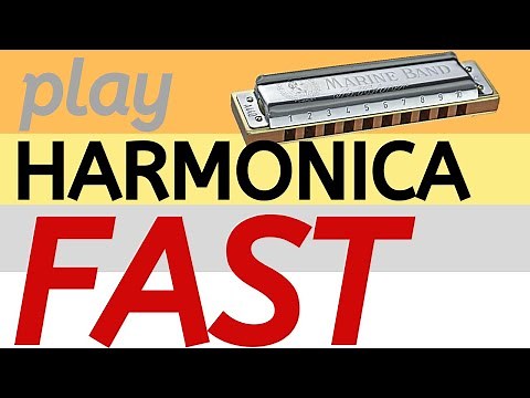 How to play fast harmonica licks