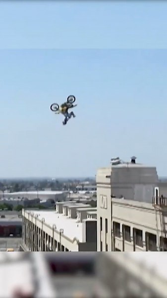 When Travis Pastrana jumped rooftop to rooftop...