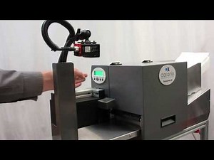 Tyvek Printer with Keyence Bar Code Grader for UDI