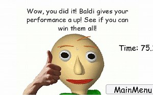[Baldi's basics full remastered]challenge三个模式通关视频