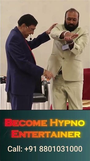 Eye Open Hypnosis - Hand & Leg Stuck Demo From Live Workshop By Pradeep Aggarwal