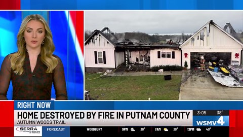 Early morning fire destroys home in Putnam County