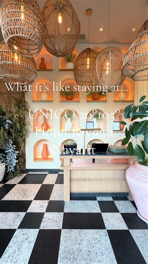 What it’s like inside UNICO 20°105° in Nayarit, Mexico… This was our second time with Unico and we still loved it! The spa was absolutely to die for!!!! I was in awe. Great service, clean environment, beautifully designed, had the pefect aesthetic. Rooms are great size,the food is great a#andhe beach won us over — warm water, clean sand, no rocks. This resort is smaller than the one in Riviera Maya. Food options were limited as well compared to that other resort but still had an intimate setting