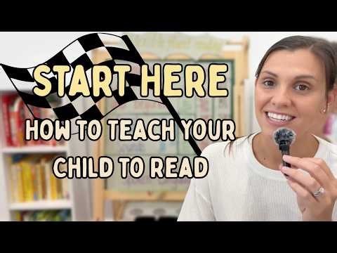 How to Teach Your Preschooler to Read (Step-by-Step Roadmap) | Reading Series