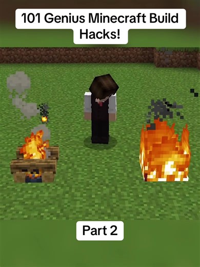 101 Genius Minecraft Build Hacks!#MineCraft #viral #fyp