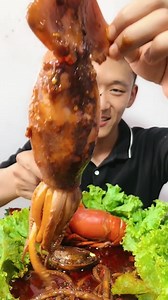 102K views · 1.6K reactions | Food Show- Eating spicy yummy seafood king sea abalone king shrimps shells shells fish king lobster salmon fish meat prawns king squids octopus and king snails. | Food Show | Facebook