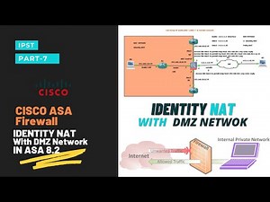 Identity NAT with DMZ Network | CISCO ASA Firewall | Part-7 | CCNA | CCNP | IPST