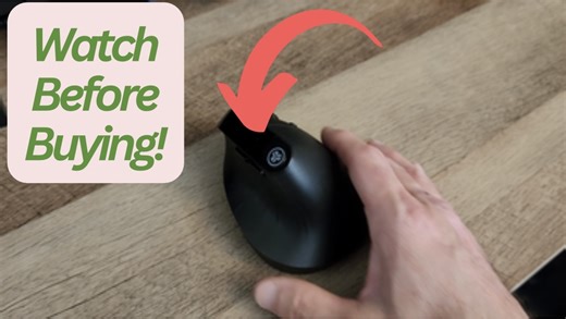 Watch Honest Review of Ergonomic Vertical Mouse on Amazon Live