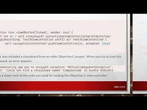Loading Objective-C Files with Storyboard in Swift Projects