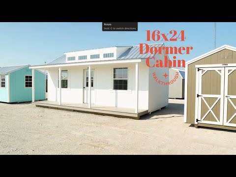 16x24 DORMER CABIN | CABIN REVIEW