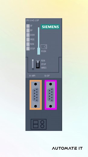 LED CPU Siemens S7 300 Part1 . . . . . #fyp #fypシ #tiktok #tiktoklongs #controlsystems #plc #plcprogramming #electricalengineer #electrical #automations