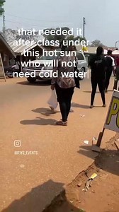 18K views · 652 reactions | Ekiti State University Student shows love to fellow Students by sharing free Sachet Water ❤️ | EKSU news updates | Facebook