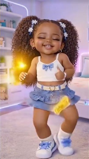 #aiBaby Girl Dance 💃| Money Dance Challenge #aivideo