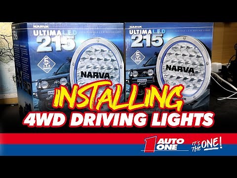 DIY Video - Narva LED Driving Light Installation