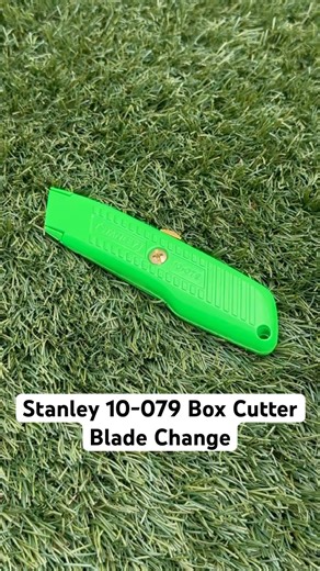 Stanley 10-079 Box Cutter Blade Change | Oddly Satisfying ASMR