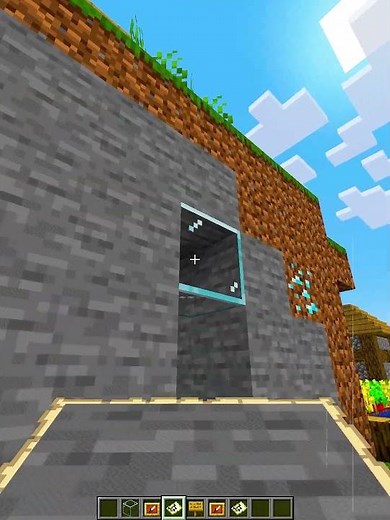 Minecraft Fake Wall💀