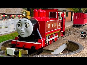 ROSIE the Tank Engine Turning Around to return to Knapford station